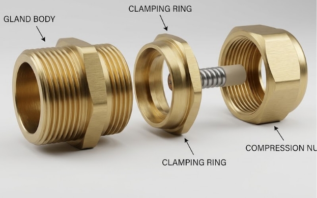 BW Cable Glands — 2 Part